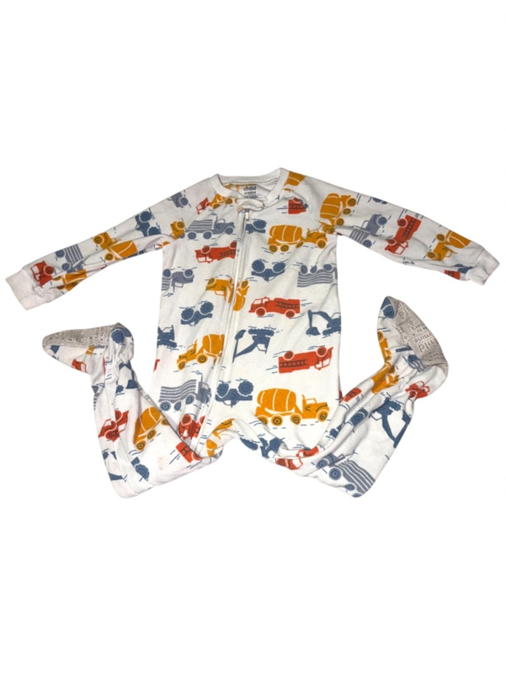 Carter's Footed Onesie with flaws (see pictures)